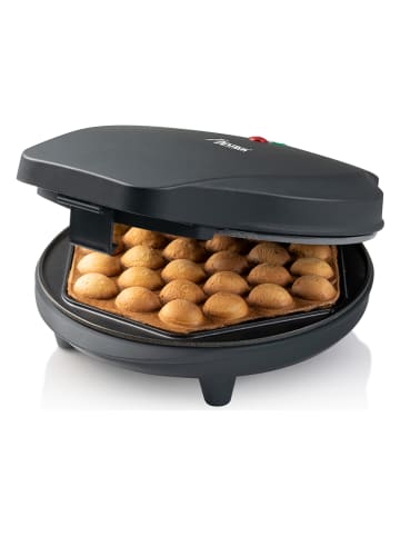 bESTRON Bubble-Waffeleisen in Schwarz