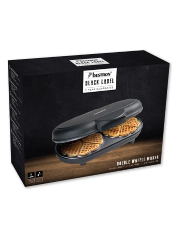 bESTRON Wafelijzer zwart