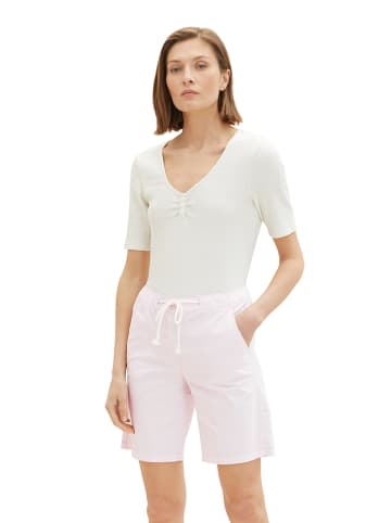 Tom Tailor Shorts in Rosa
