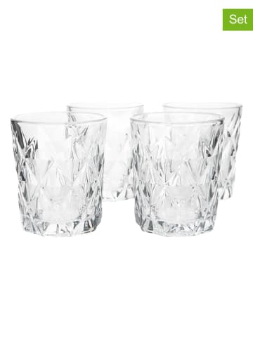 Homla Szklanki (4 szt.) "Lunna" - 300 ml