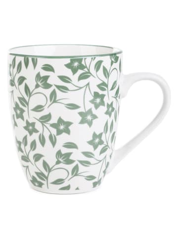 Homla Tasse "Rubia" in Grün/ Weiß - 300 ml
