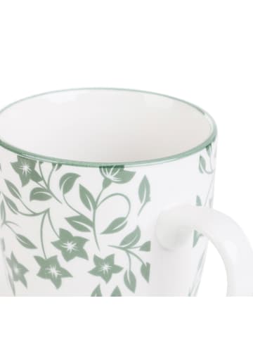 Homla Tasse "Rubia" in Grün/ Weiß - 300 ml