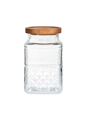 Homla Vorratsglas "Moladri" in Transparent/ Natur - 1,9l