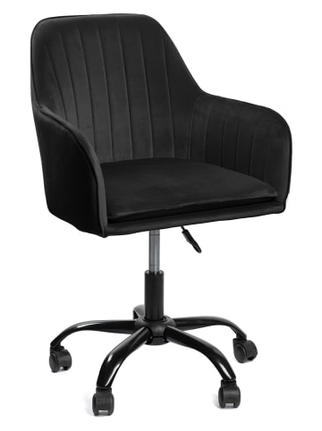 Homla Krzesło "Teill" w kolorze czarnym - 55,4 x 90 x 54,5 cm