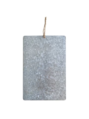 Eulenschnitt Magnetboard "Toller Tag" in Grau - (B)40 x (H)60 cm