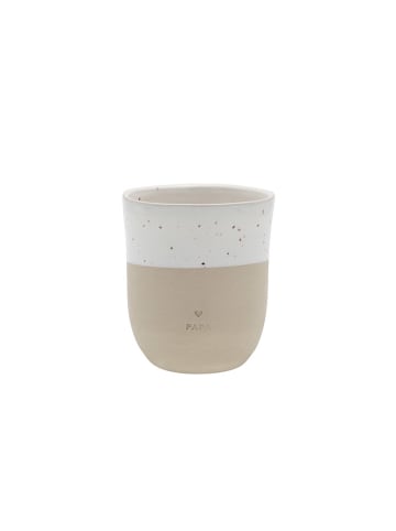 Eulenschnitt Becher "Papa" in Creme - 200 ml