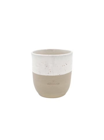 Eulenschnitt Becher "Glücklich" in Creme - 200 ml