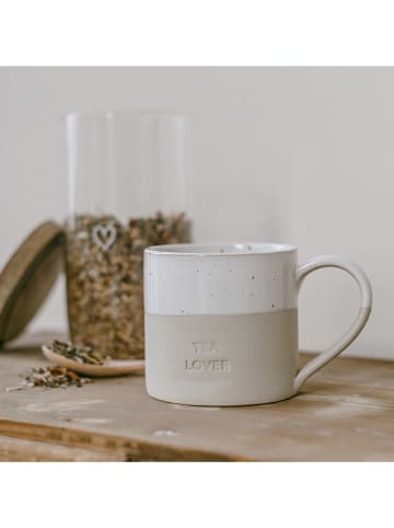 Eulenschnitt Kubek "Tea Lover" w kolorze kremowym - 200 ml