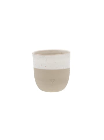 Eulenschnitt Becher "Herz" in Creme - 200 ml
