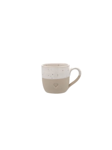 Eulenschnitt Espressotasse "Herz" in Creme - 40 ml