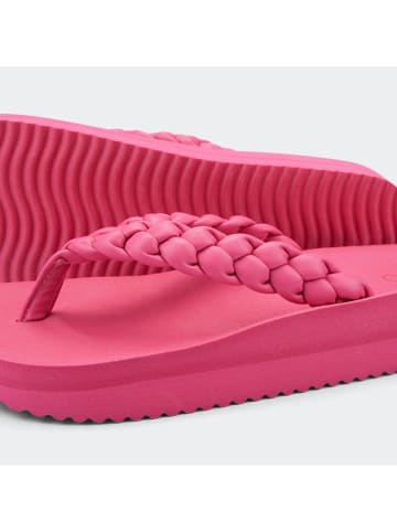 Flip Flop Zehentrenner "Wedgy*weave" in Pink