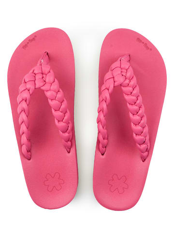 Flip Flop Zehentrenner "Wedgy*weave" in Pink