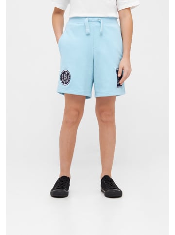 Bench Sweatshort "Rubel" lichtblauw