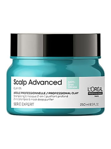 L'Oréal Professionnel 2-in-1 shampoo en hoofdhuismasker "Scalp Advanced", 250 ml