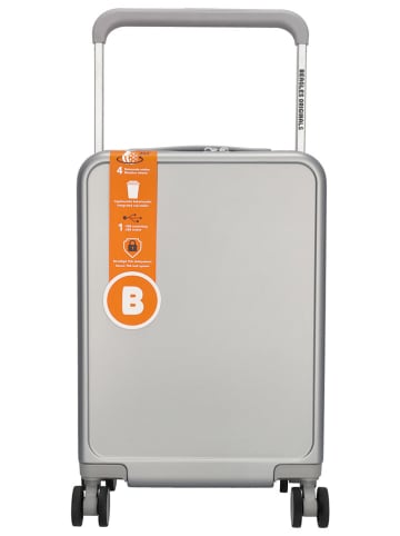 Beagles Hardcase-trolley grijs - (B)34 x (H)55 x (D)20 cm