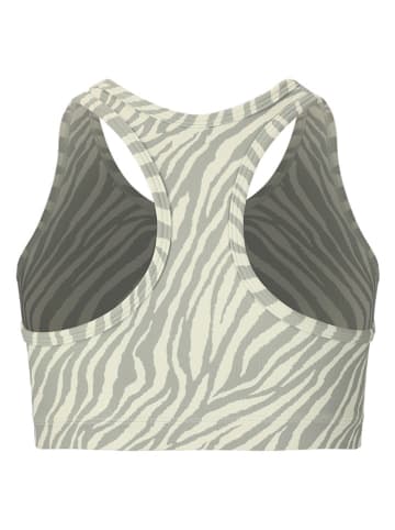 Endurance Sport-BH "Sophia" in Creme/ Grau