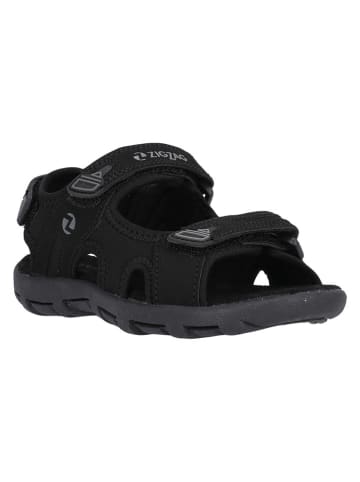 Zigzag Sandalen "Tanaka" in Schwarz