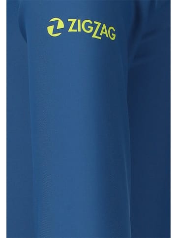 Zigzag Badeshirt "Crisp" in Blau
