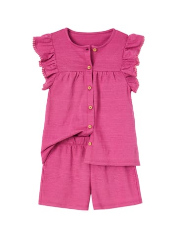 vertbaudet 2-delige outfit roze