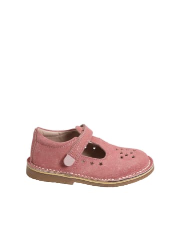 vertbaudet Leder-Ballerinas in Rosa