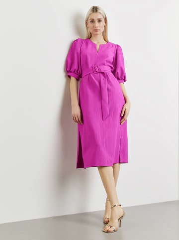 TAIFUN Kleid in Fuchsia