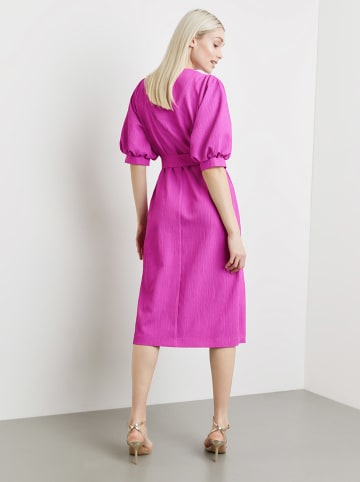 TAIFUN Kleid in Fuchsia