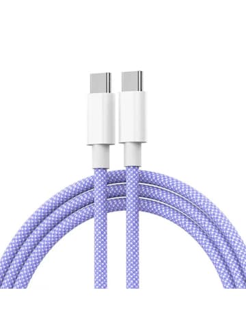 SmartCase 3er-Set: Schnell-Ladekabel in Lila