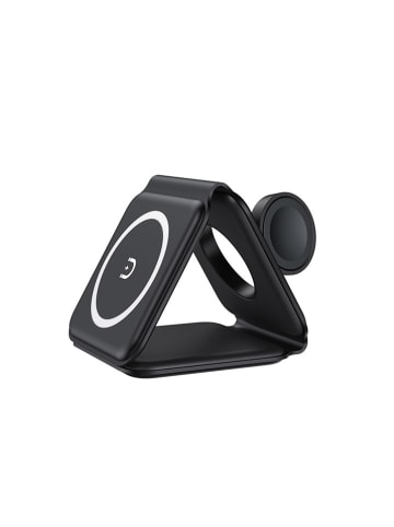 SmartCase Magnetyczna ładowarka 3w1 w kolorze czarnym