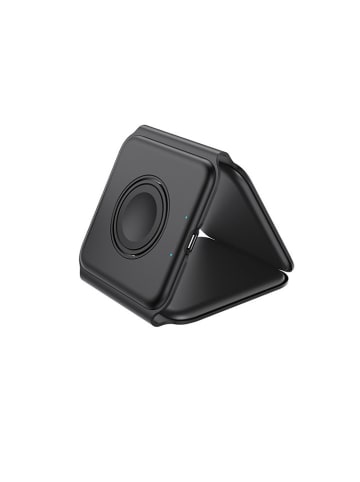 SmartCase Magnetisches 3-in-1-Ladegerät in Schwarz