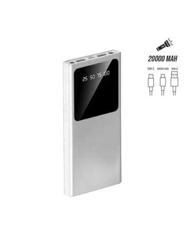 SmartCase Powerbank w kolorze białym - 20.000 mAh