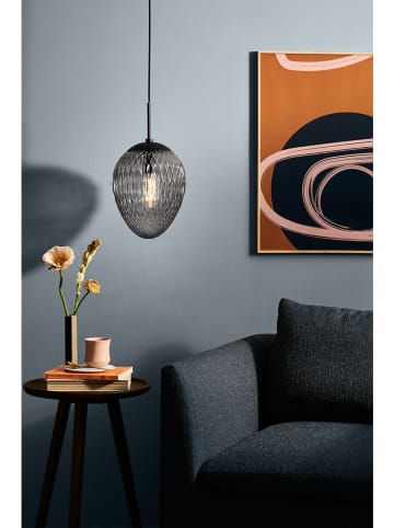 Halo Design Lampa wisząca "Woods" w kolorze jasnoszarym - wys. 43 x Ø 25 cm