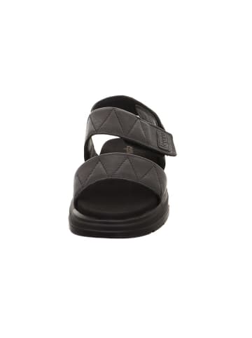 Legero Leder-Sandalen "Sunwalker" in Schwarz