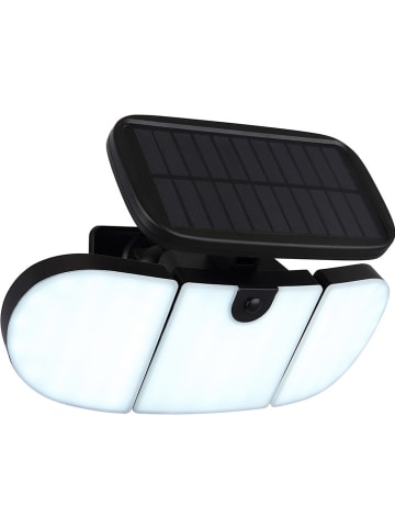 Globo lighting LED-Solarleuchte in Schwarz - (B)27,9 x (H)15,3 cm