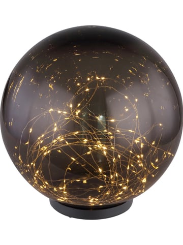 Globo lighting Decoratieve ledsolarlamp zwart/goudkleurig - Ø 30 cm