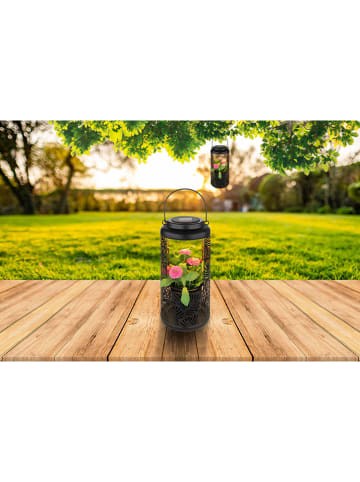 Globo lighting LED-Solar-Dekoleuchte in Schwarz - (H)41 cm