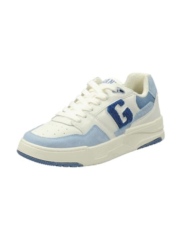 GANT Footwear Leren sneakers "Ellizy" wit/lichtbruin