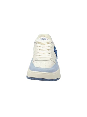 GANT Footwear Leren sneakers "Ellizy" wit/lichtbruin