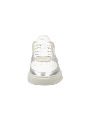 GANT Footwear Leren sneakers "Julice" wit/zilver/beige