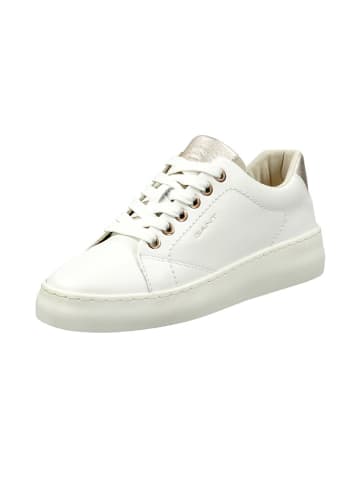 GANT Footwear Leren sneakers "Lawill" wit/lichtroze/goudkleurig