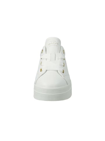GANT Footwear Leder-Sneakers "Avona" in Weiß in Weiß