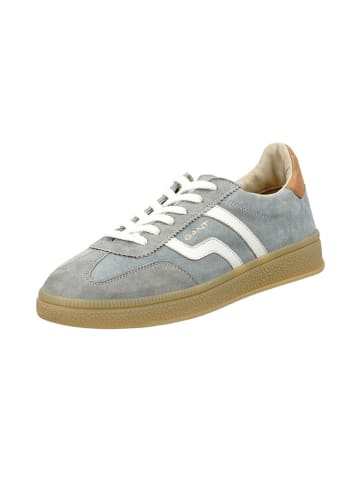 GANT Footwear Leder-Sneakers "Cuzima" in Grau in Grau