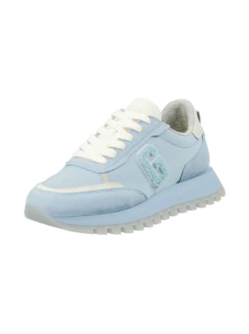 GANT Footwear Skórzane sneakersy "Caffay" w kolorze błękitnym
