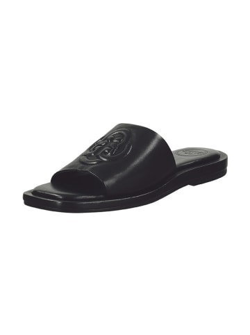 GANT Footwear Skórzane klapki "Khiara" w kolorze czarnym