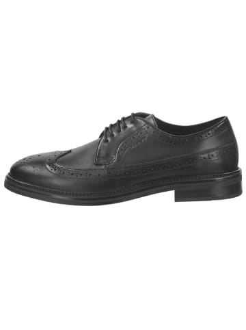 GANT Footwear Skórzane trzewiki "Bidford" w kolorze czarnym