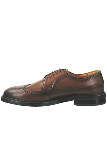 GANT Footwear Skórzane trzewiki "Bidford" w kolorze jasnobrązowym