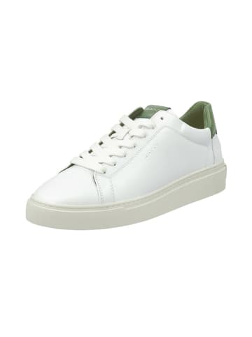 GANT Footwear Skórzane sneakersy "Mc Julien" w kolorze biało-zielonym