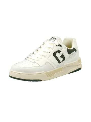 GANT Footwear Leder-Sneakers "Brookpal" in Weiß/ Schwarz