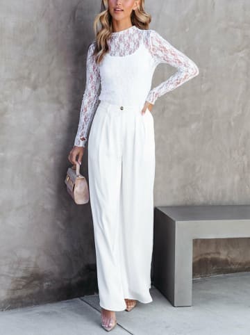 Milan Kiss Blouse wit