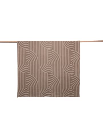 David Fussenegger Plaid "Riga" in Hellbraun