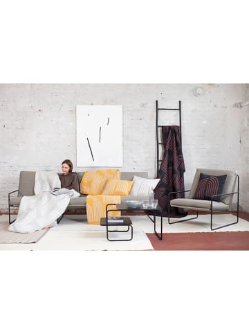 David Fussenegger Sprei "Nova" zwart/rood